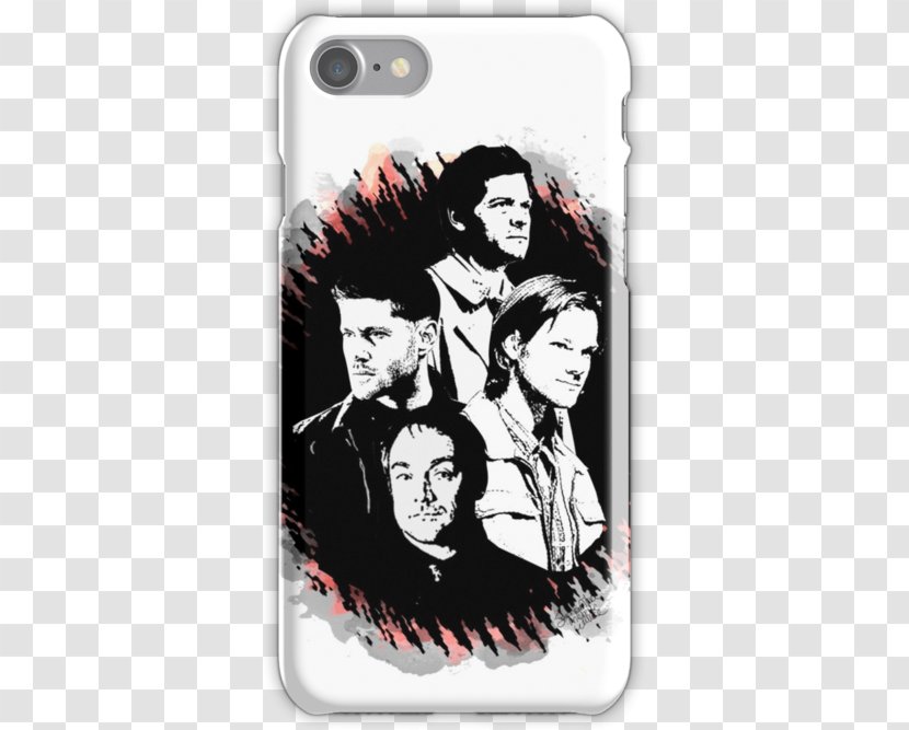 Mark Sheppard Jensen Ackles T-shirt Crowley Hoodie - Fictional Character Transparent PNG