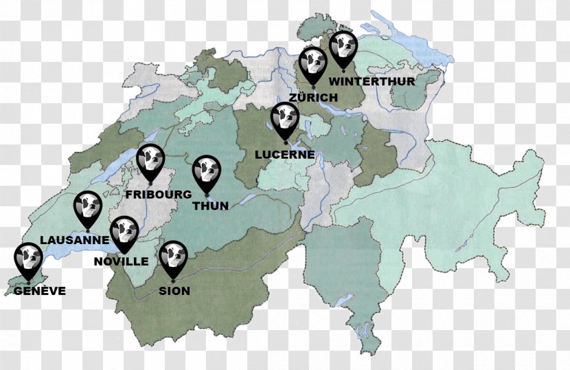 Cantons Of Switzerland France Germany NATO Dispersed Operating Bases Country Transparent PNG