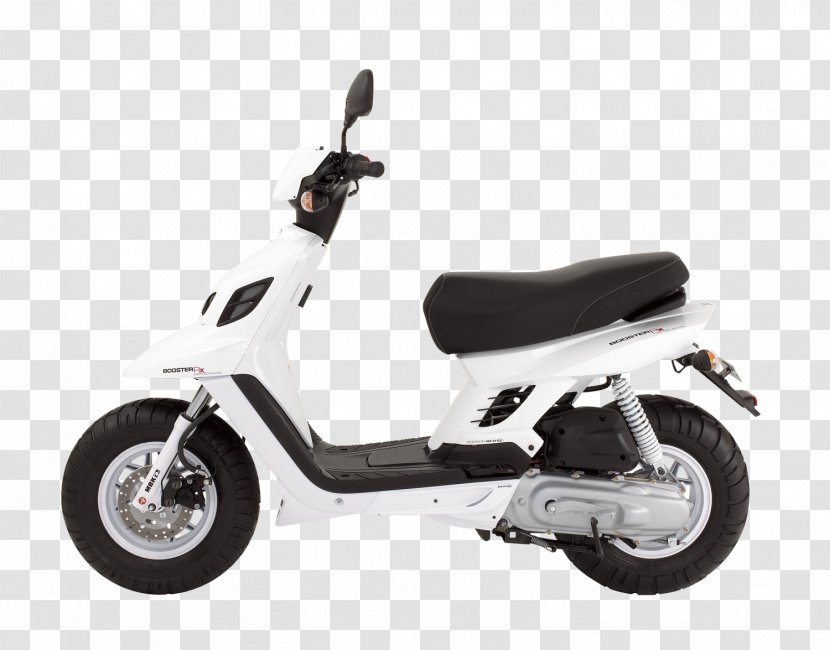 Scooter Yamaha Motor Company MBK Booster Motorcycle Transparent PNG