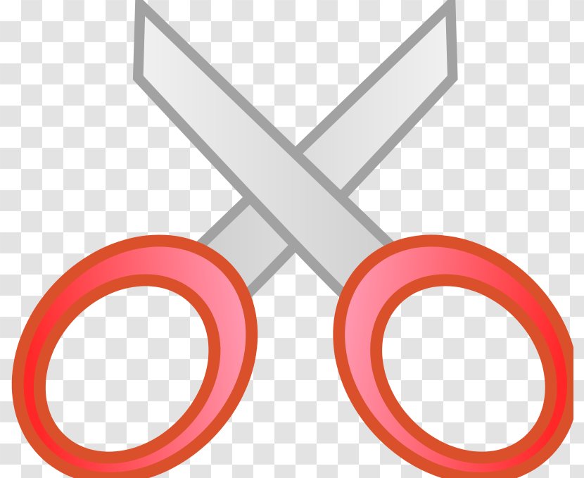 Scissors Hair-cutting Shears Clip Art - Haircutting - Ribbon Cutting Clipart Transparent PNG