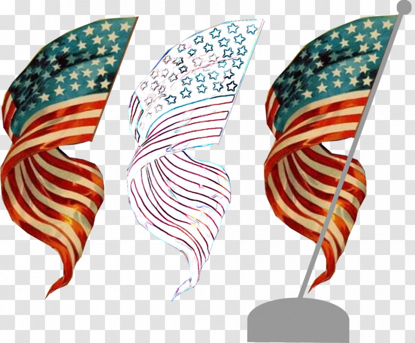 Flag Of The United States Independence Day Clip Art - Royaltyfree - Exquisite Pattern Five Starred Red Transparent PNG