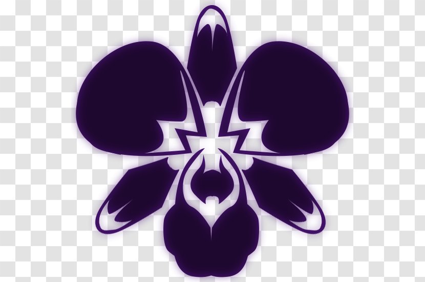 Symbol Orchids Plant Logo - Heart Transparent PNG