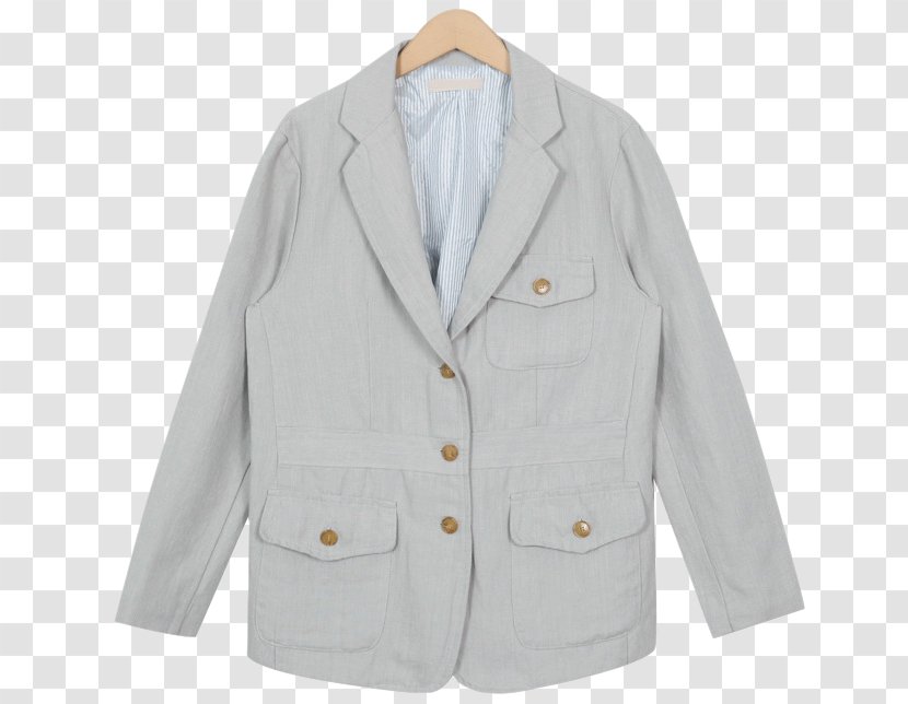 Blazer Button Sleeve Barnes & Noble - Jacket Transparent PNG