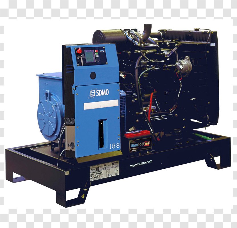 Engine-generator Diesel Generator Electric Sdmo Kohler Co. - Machine - Hardware Transparent PNG