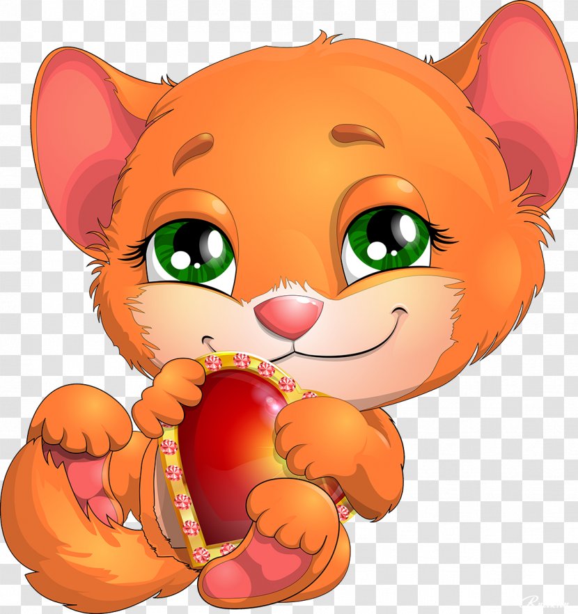 Kitten Cat Drawing - Kitty Vector Transparent PNG