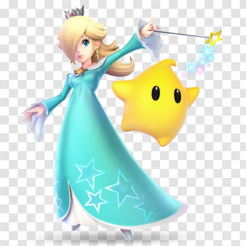 Super Smash Bros.™ Ultimate Rosalina Luigi Mario Princess Daisy Transparent PNG