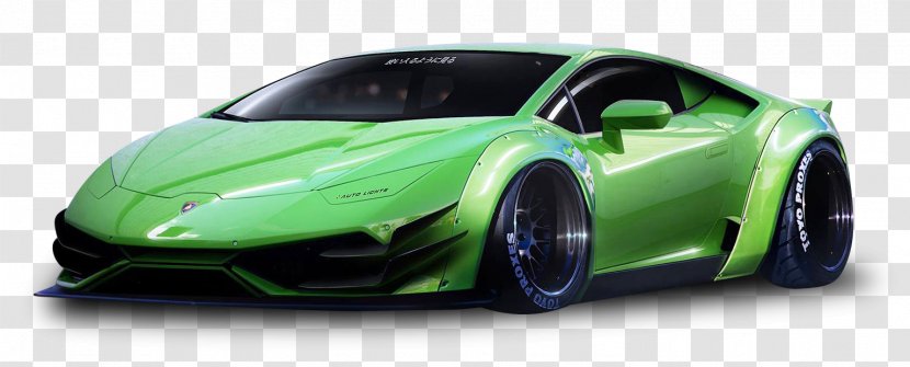 2017 Lamborghini Huracan 2016 Car Aventador - Sports - Green LP640 4 Superleggera Transparent PNG