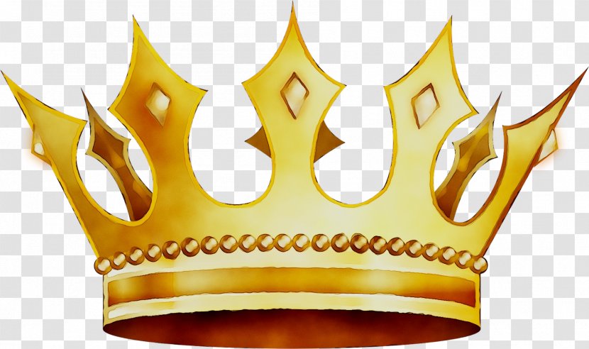Yellow - Crown Transparent PNG