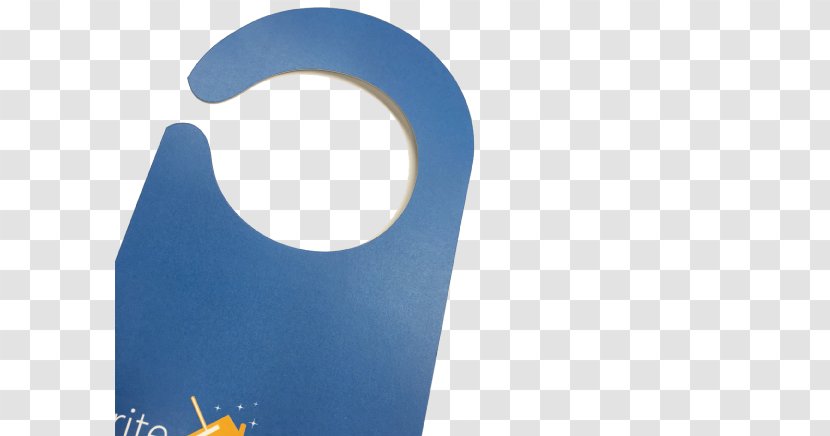 Brand Font - Blue - Door Hanger Transparent PNG