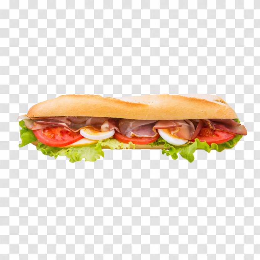 Bánh Mì Baguette Ham Obložené Chlebíčky Bocadillo - Dish Transparent PNG