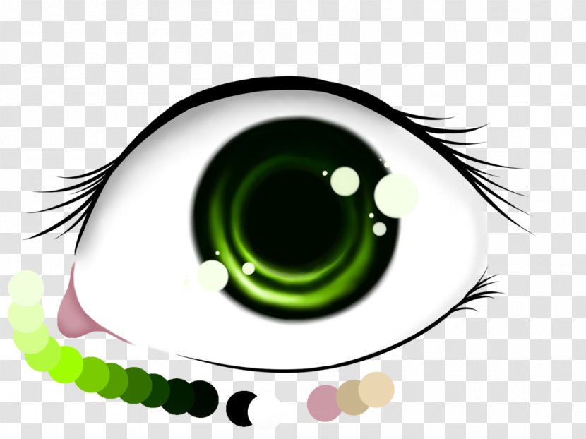 Eyelash Eyebrow Close-up Brand Clip Art - Silhouette - Green Eye Transparent PNG