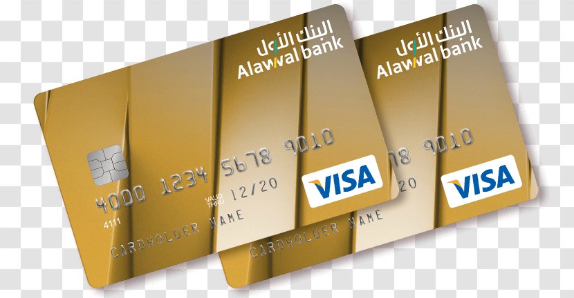 Alawwal Bank Credit Card Personal Finance - Gold Pattern Transparent PNG