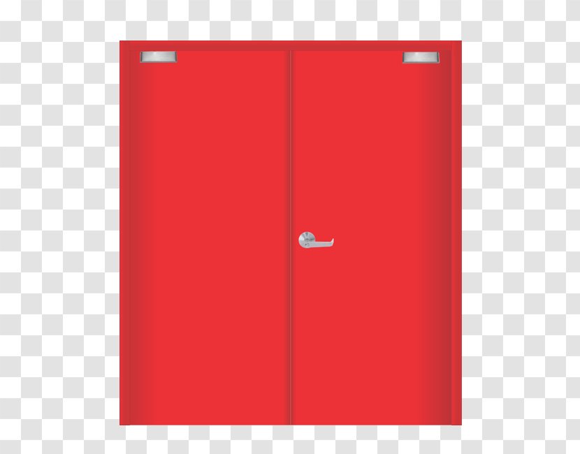 Rectangle Armoires & Wardrobes - Emergency Door Transparent PNG