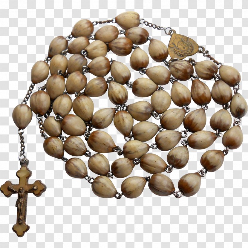 Rosary Lourdes Crucifix Prayer Beads - Jesus - Christian Cross Transparent PNG