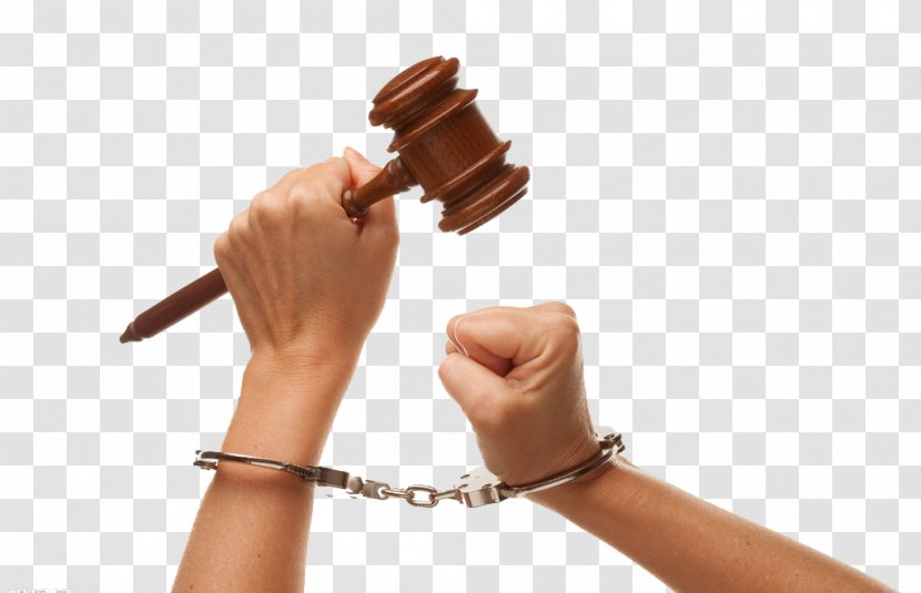 Handcuffs Stock Photography - Hands With Transparent PNG