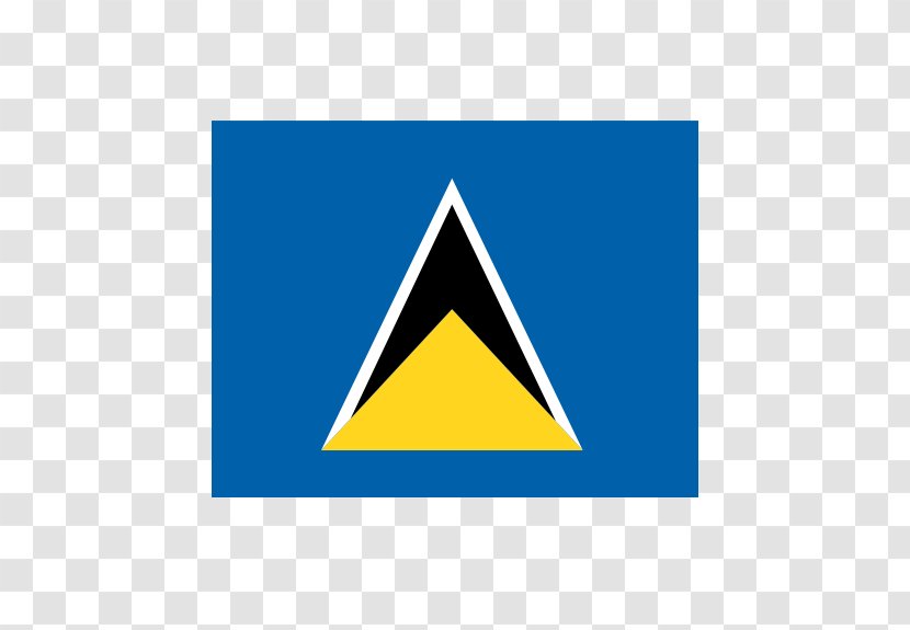 Flag Of Saint Lucia Pitons National Flags The World Transparent PNG
