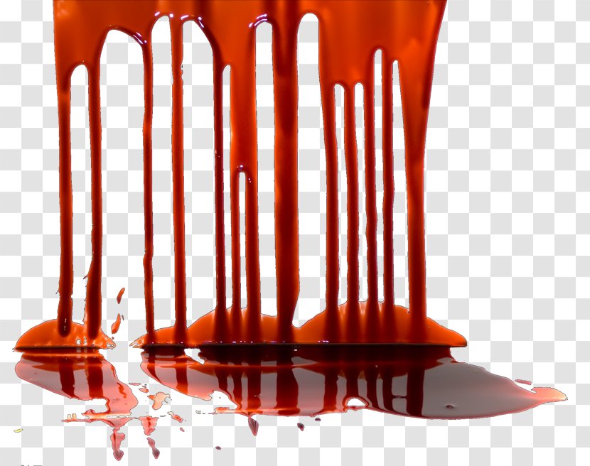 Blood - Image File Formats - Orange Transparent PNG
