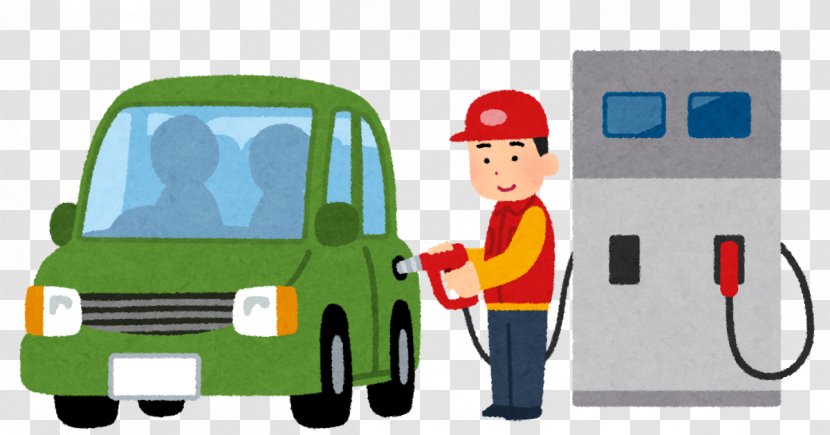 給油 Filling Station 高オクタン価ガソリン Self-service Gasoline - Car Transparent PNG