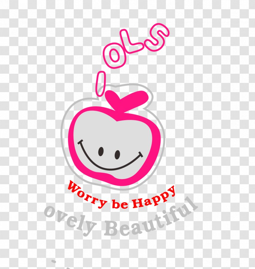 Clip Art Product Smiley Logo Woman - Cartoon - Apple Border Transparent PNG