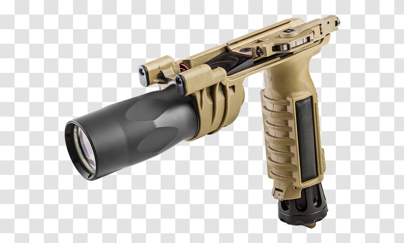 Vertical Forward Grip SureFire Gun Lights Firearm Weapon - Magpul Industries - Sure Fire Flashlights Transparent PNG