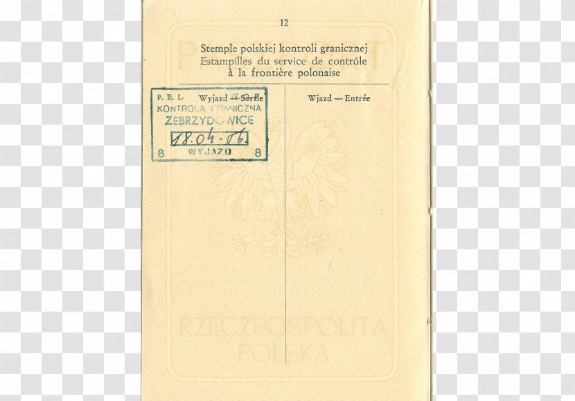 Paper Material - Product - Passport Transparent PNG