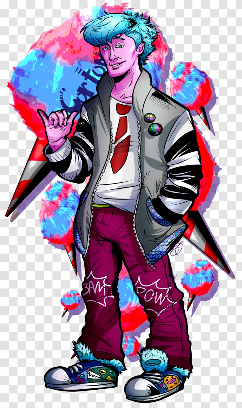 Costume Illustration Cartoon Character Clown - Pink M Transparent PNG