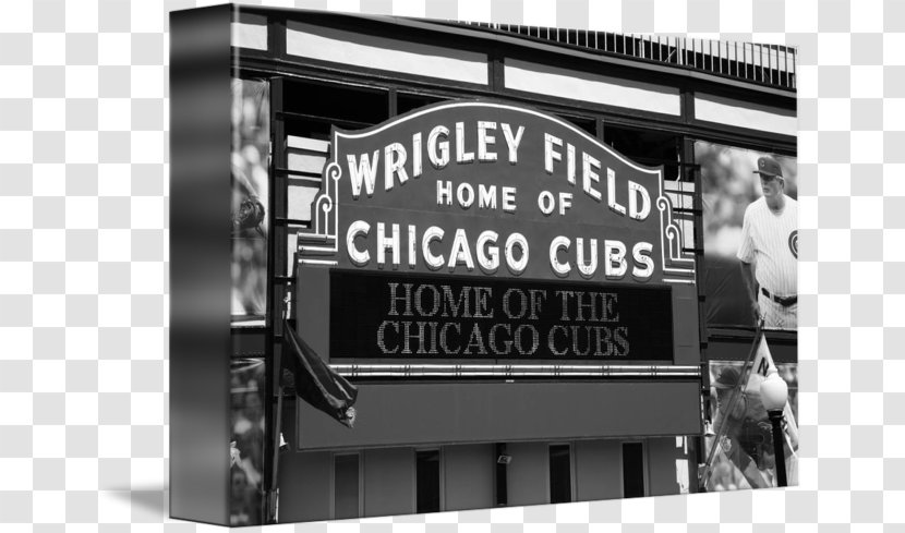 Wrigley Field Chicago Cubs Gallery Wrap Canvas Brand Transparent PNG