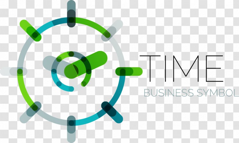 Logo Concept Illustration - Text - Vector Green Time Transparent PNG