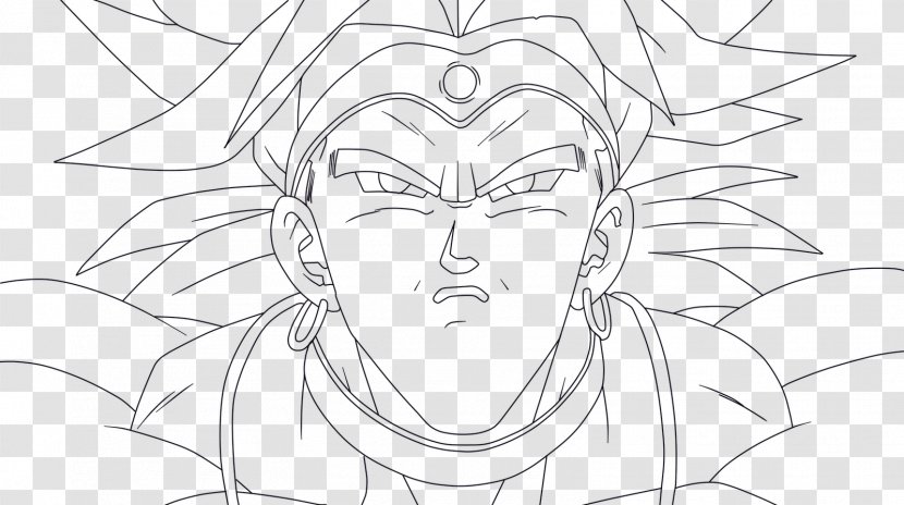 Goku Gohan Bio Broly Trunks Sketch - Frame Transparent PNG