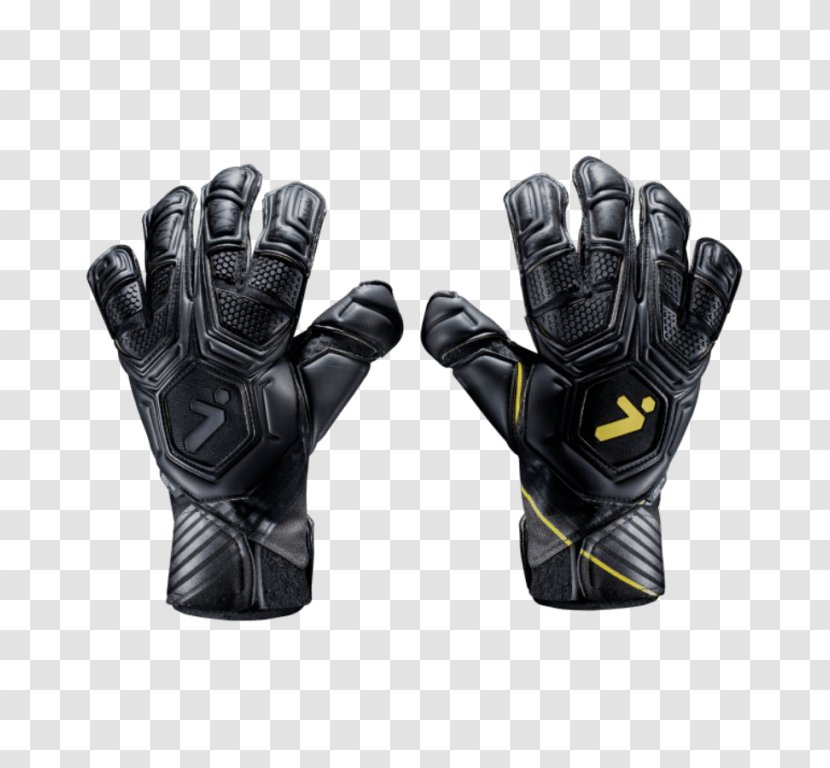 Goalkeeper Storelli ExoShield Gladiator Legend Black Yellow Glove Guante De Guardameta Football Transparent PNG