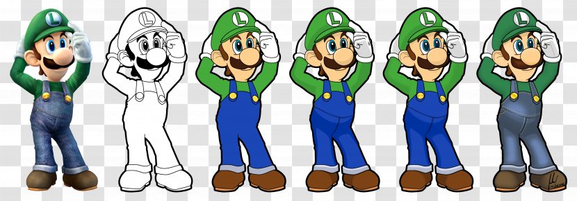 Super Smash Bros. Brawl For Nintendo 3DS And Wii U Mario & Luigi: Superstar Saga Dr. - Joint - Luigi Transparent PNG
