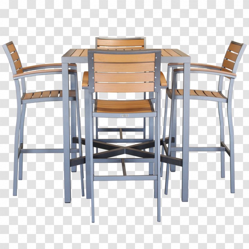 Table Chair Bar Stool Armrest Transparent PNG