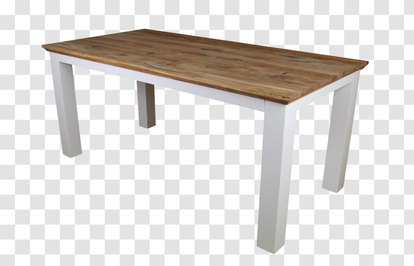 Table Eettafel Oak White Furniture Transparent PNG