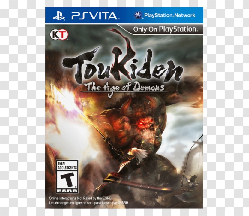 Toukiden: The Age Of Demons Toukiden 2 PlayStation Vita Kiwami - Playstation Transparent PNG