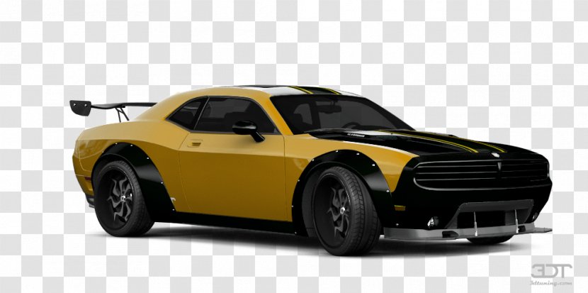 Muscle Car 2018 Dodge Challenger Chrysler Neon - Tuning Transparent PNG