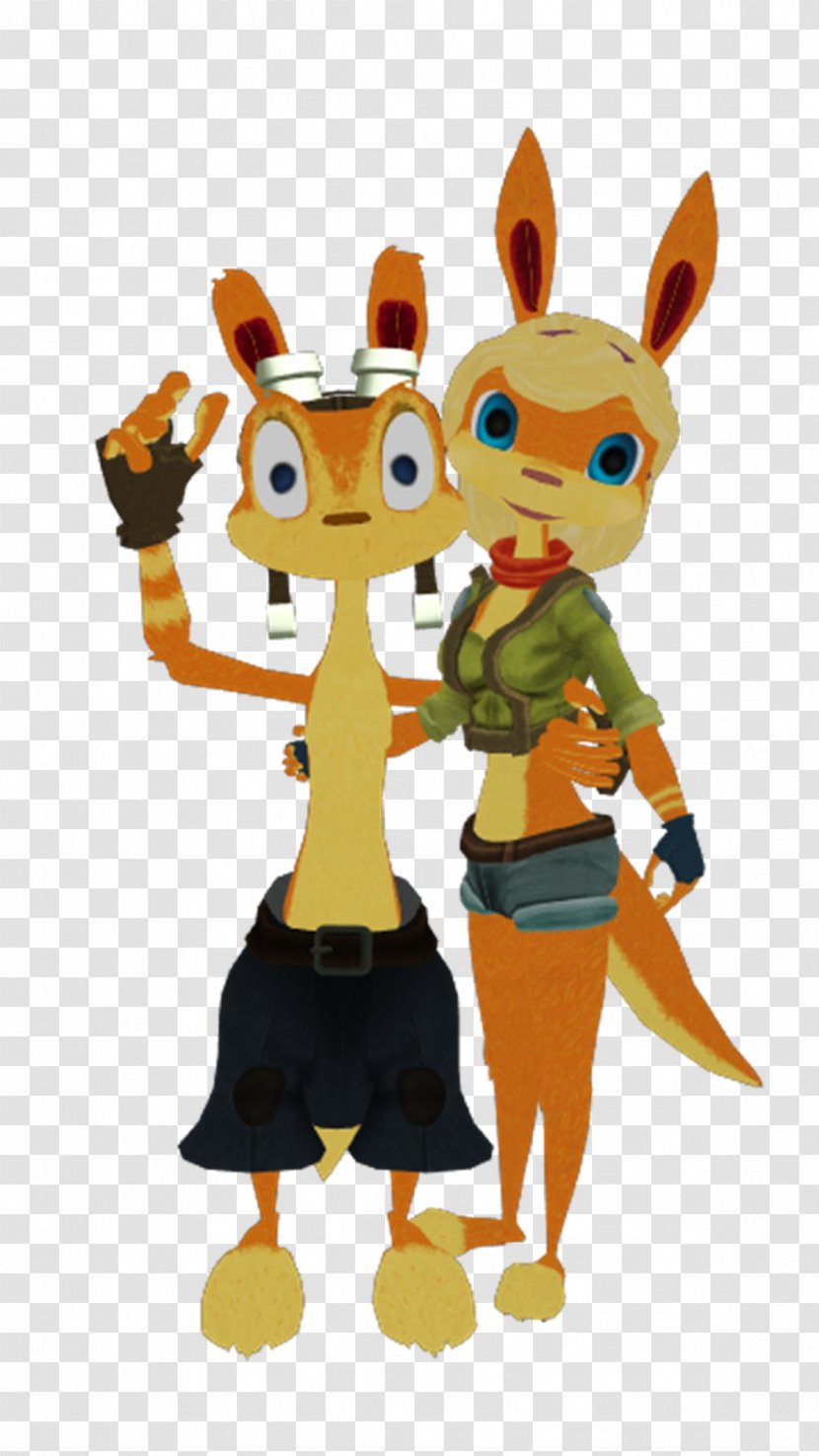 Jak And Daxter: The Precursor Legacy Daxter Collection Video Game - Giraffe Transparent PNG