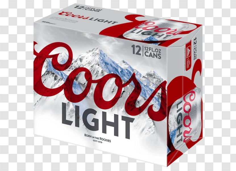 Coors Light Brewing Company Beer Lager Beverage Can Transparent PNG