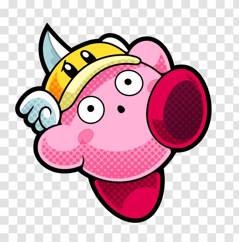 Kirby Battle Royale Nintendo 3DS Multiplayer Video Game - Headgear Transparent PNG