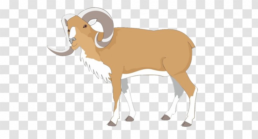 Bighorn Sheep Dall Goat Clip Art - Mammal Transparent PNG