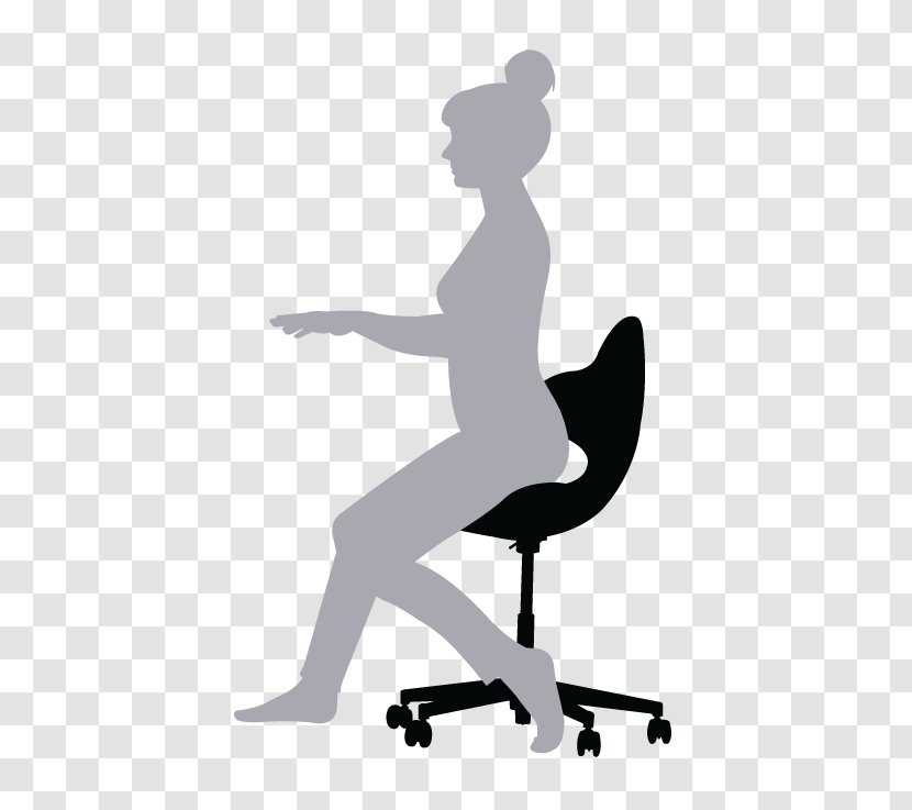 Office & Desk Chairs Human Factors And Ergonomics Varier Furniture AS - Frame - Chair Transparent PNG