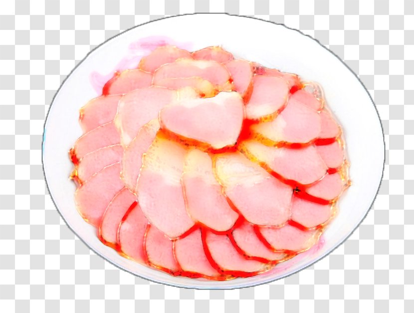 Shuizhu Bacon Curing Pickling - Hand Painted Platter Transparent PNG
