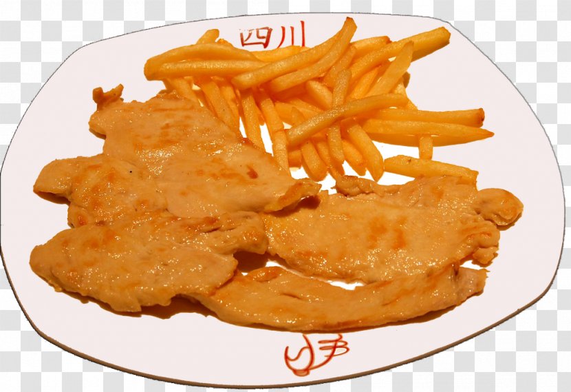 French Fries Chicken Nugget Fried Potato Wedges Fingers - Cuisine Transparent PNG
