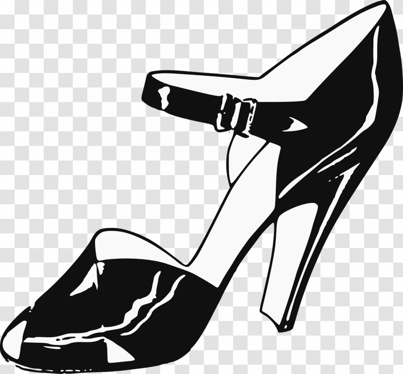 High-heeled Footwear Shoe Stiletto Heel Clip Art - Watercolor - Sandals Transparent PNG