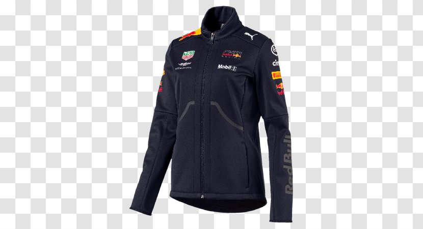 Red Bull Racing Formula 1 T-shirt One - Black - Max Verstappen Transparent PNG