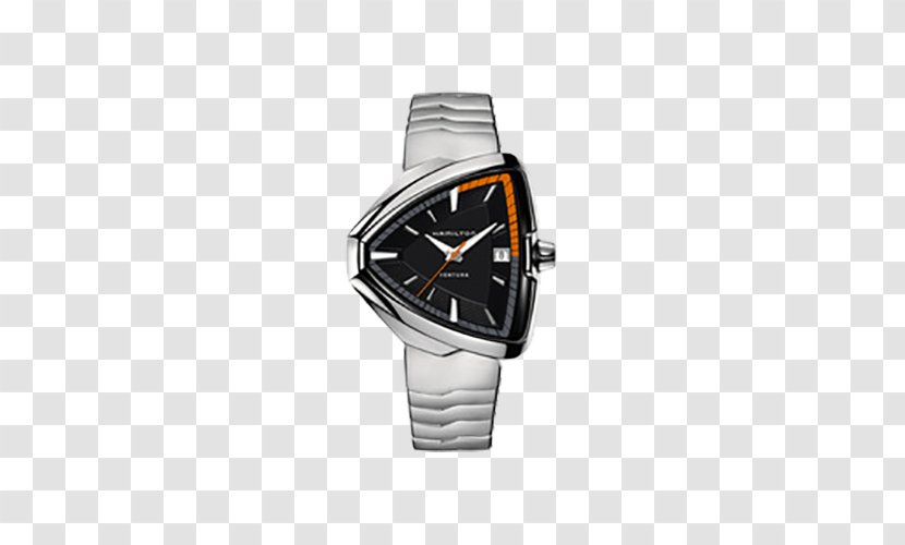 Ventura Hamilton Watch Company Quartz Clock Electric - Tree - Black Rubber Band Mechanical Men's Watches Transparent PNG