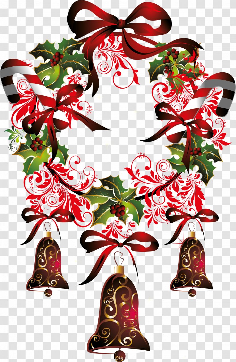 Christmas Ornament Decoration Wreath Clip Art Transparent PNG