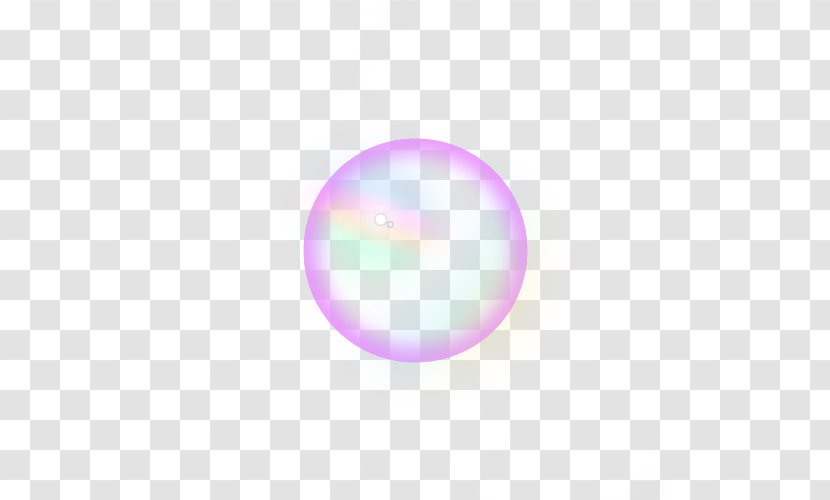 Sphere - Magenta - Water Bubbles Transparent PNG