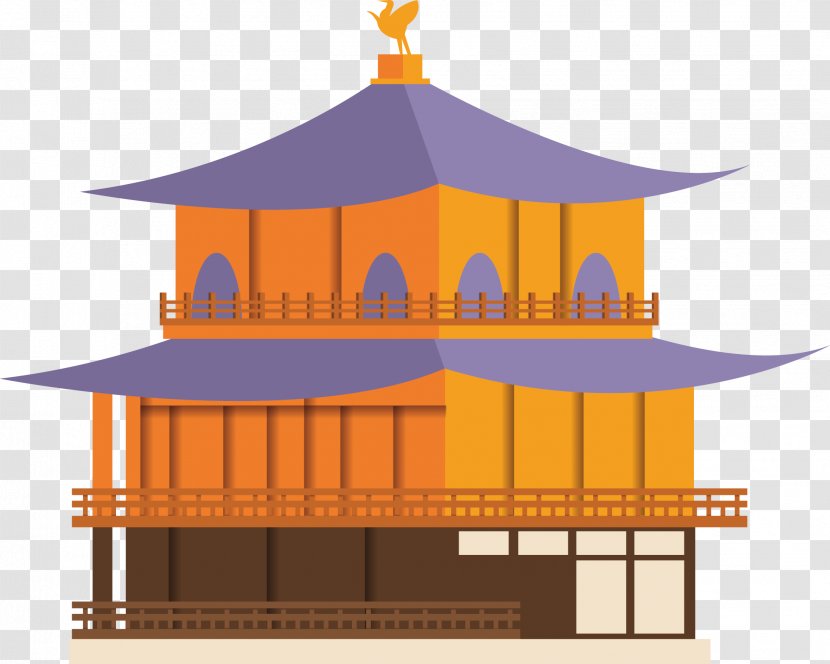 Japanese Architecture Illustration - Vector Church Transparent PNG