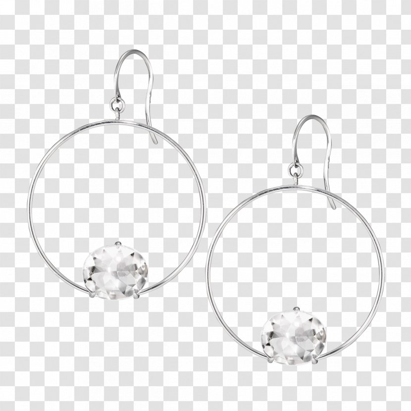Earring Body Jewellery Silver Material Transparent PNG