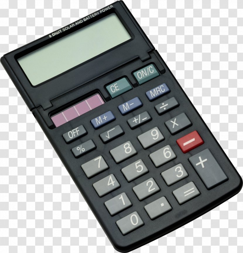 Calculator Clip Art - Image File Formats Transparent PNG